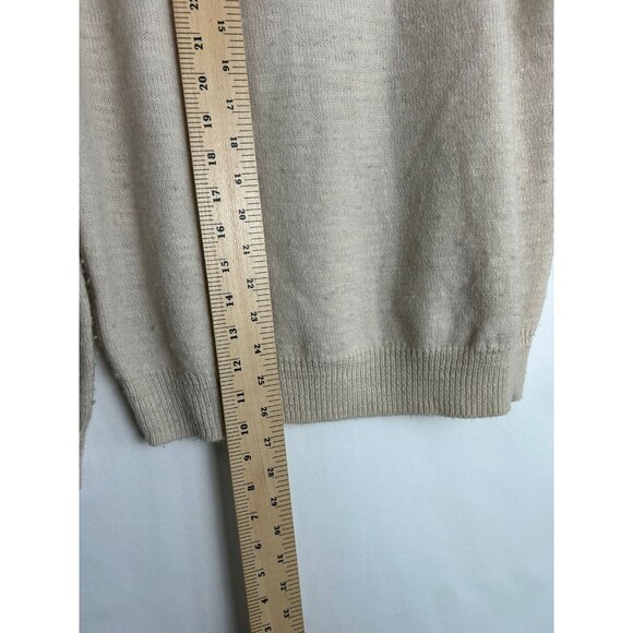 J. Crew Factory Men's Crewneck Sweater - Light Gray - Picture 6 of 10